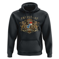 Bavarian Pride Hoodie Freistaat Bayern Golden Lion Coat Of Arms - Wonder Print Shop