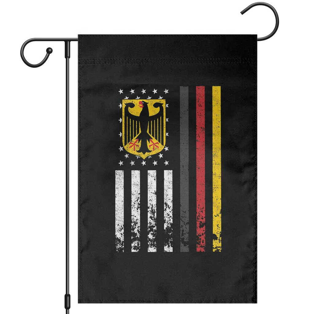 Patriotic Bundesadler Vintage German American Flag Garden Flag Germany Heritage Pride - Wonder Print Shop