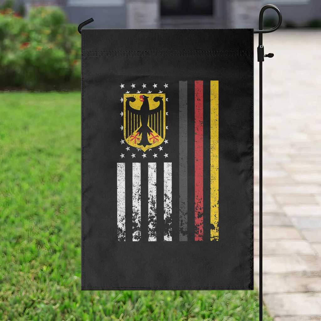 Patriotic Bundesadler Vintage German American Flag Garden Flag Germany Heritage Pride - Wonder Print Shop