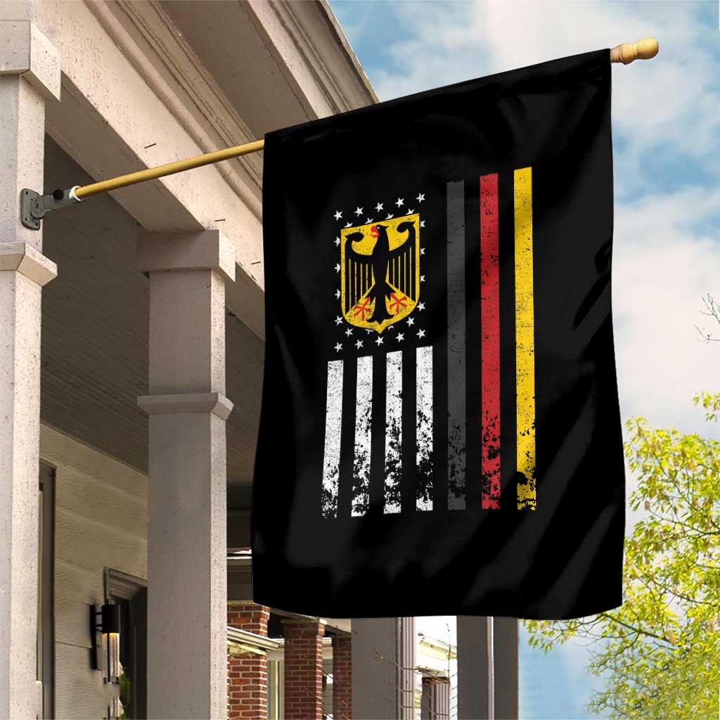 Patriotic Bundesadler Vintage German American Flag Garden Flag Germany Heritage Pride - Wonder Print Shop