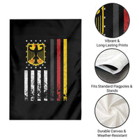 Patriotic Bundesadler Vintage German American Flag Garden Flag Germany Heritage Pride - Wonder Print Shop