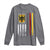 Patriotic Bundesadler Vintage German American Flag Long Sleeve Shirt Germany Heritage Pride - Wonder Print Shop