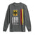 Patriotic Bundesadler Vintage German American Flag Long Sleeve Shirt Germany Heritage Pride - Wonder Print Shop