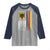 Patriotic Bundesadler Vintage German American Flag Raglan Shirt Germany Heritage Pride - Wonder Print Shop