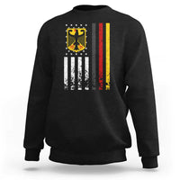 Patriotic Bundesadler Vintage German American Flag Sweatshirt Germany Heritage Pride - Wonder Print Shop