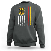 Patriotic Bundesadler Vintage German American Flag Sweatshirt Germany Heritage Pride - Wonder Print Shop