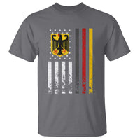 Patriotic Bundesadler Vintage German American Flag T Shirt Germany Heritage Pride - Wonder Print Shop