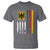 Patriotic Bundesadler Vintage German American Flag T Shirt Germany Heritage Pride - Wonder Print Shop