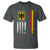 Patriotic Bundesadler Vintage German American Flag T Shirt Germany Heritage Pride - Wonder Print Shop