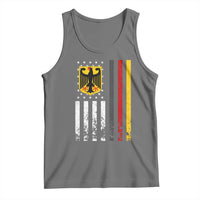 Patriotic Bundesadler Vintage German American Flag Tank Top Germany Heritage Pride - Wonder Print Shop