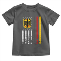 Patriotic Bundesadler Vintage German American Flag Toddler T Shirt Germany Heritage Pride - Wonder Print Shop