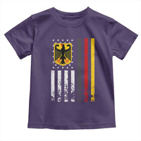 Patriotic Bundesadler Vintage German American Flag Toddler T Shirt Germany Heritage Pride - Wonder Print Shop