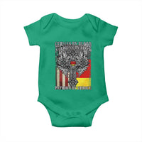 German By Blood American By Birth Patriot By Choice Baby Onesie German Americans - Wonder Print Shop