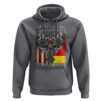German By Blood American By Birth Patriot By Choice Hoodie German Americans - Wonder Print Shop