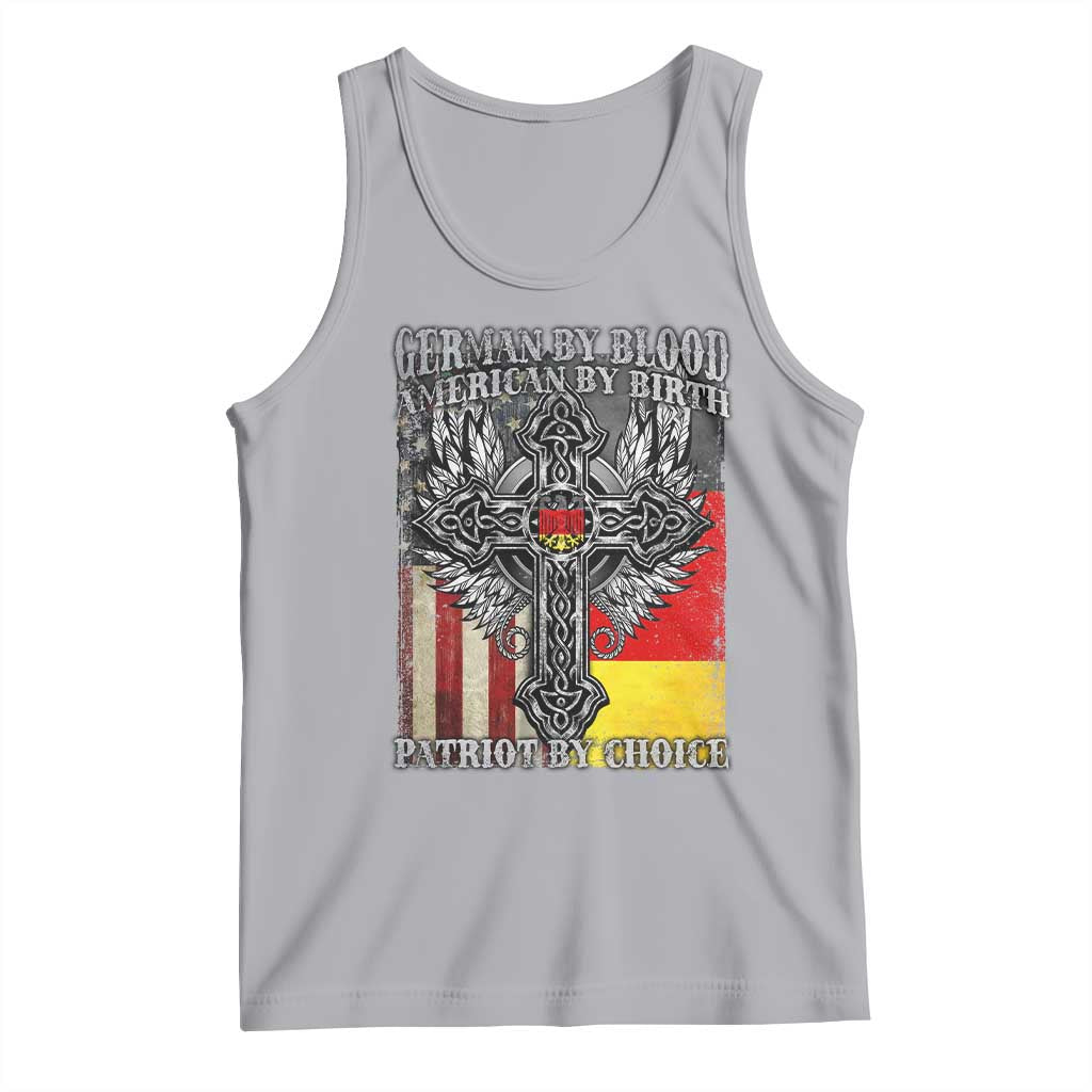 German By Blood American By Birth Patriot By Choice Tank Top German Americans - Wonder Print Shop