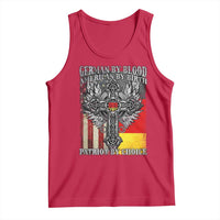 German By Blood American By Birth Patriot By Choice Tank Top German Americans - Wonder Print Shop