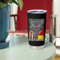German By Blood American By Birth Patriot By Choice Tumbler Cup German Americans - Wonder Print Shop