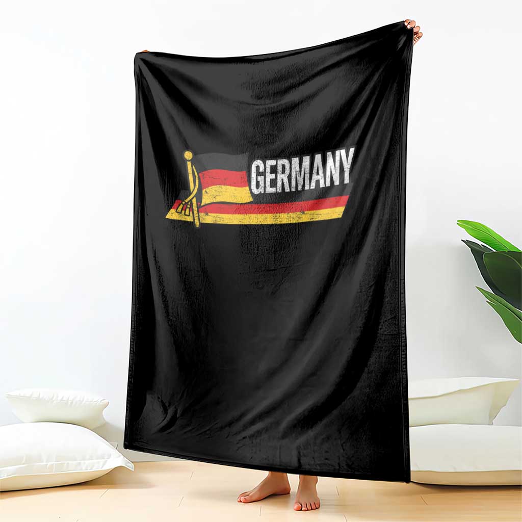 German Heritage Pride Germany Flag Throw Blanket - Wonder Print Shop