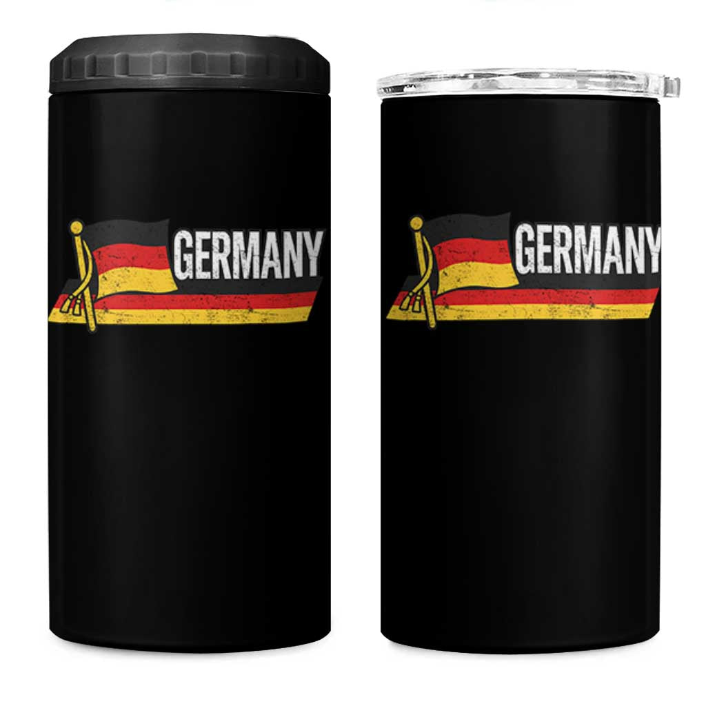 German Heritage Pride Germany Flag 4 in 1 Can Cooler Tumbler - Wonder Print Shop