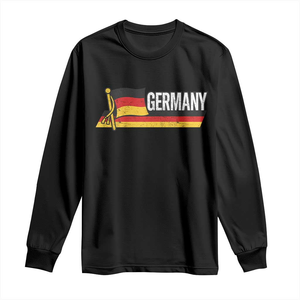 German Heritage Pride Germany Flag Long Sleeve Shirt - Wonder Print Shop