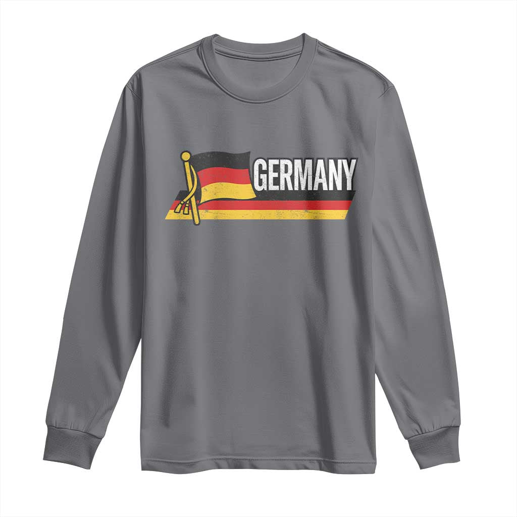 German Heritage Pride Germany Flag Long Sleeve Shirt - Wonder Print Shop