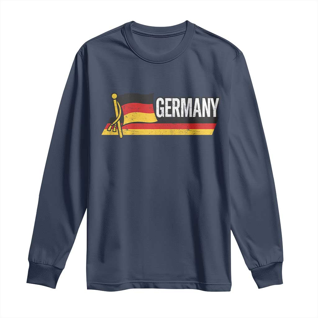 German Heritage Pride Germany Flag Long Sleeve Shirt - Wonder Print Shop