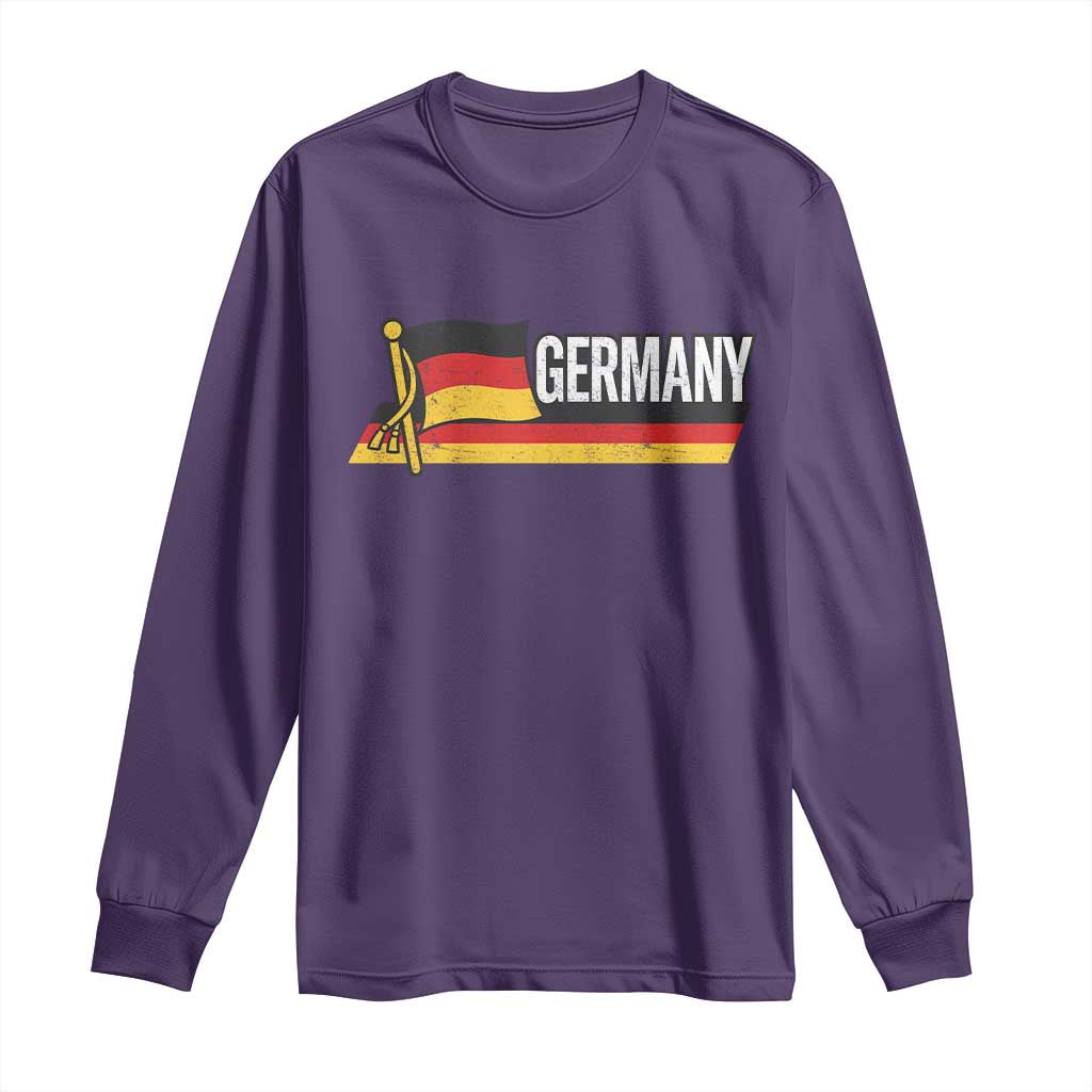 German Heritage Pride Germany Flag Long Sleeve Shirt - Wonder Print Shop