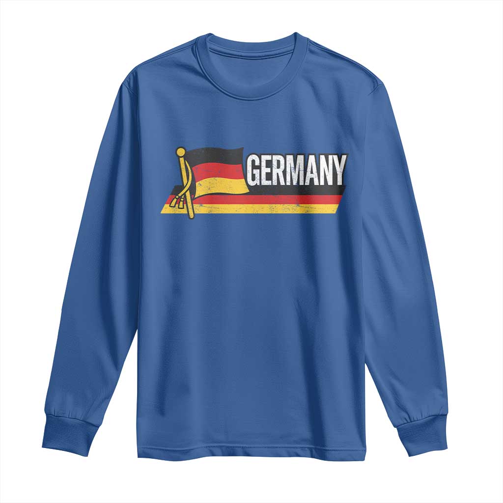 German Heritage Pride Germany Flag Long Sleeve Shirt - Wonder Print Shop