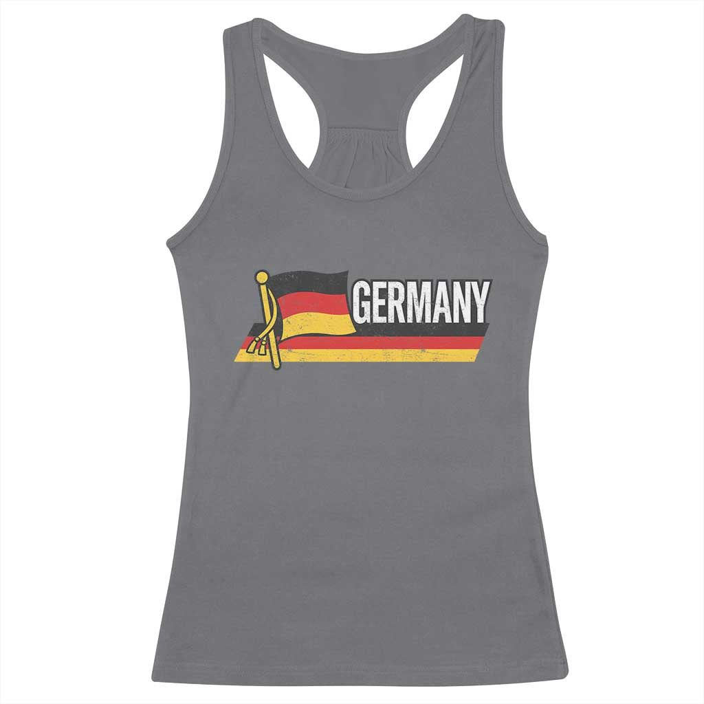 German Heritage Pride Germany Flag Racerback Tank Top - Wonder Print Shop