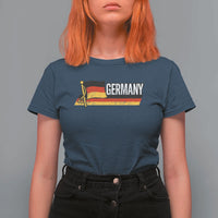 German Heritage Pride Germany Flag T Shirt For Women - Wonder Print Shop