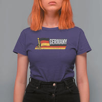 German Heritage Pride Germany Flag T Shirt For Women - Wonder Print Shop