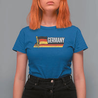German Heritage Pride Germany Flag T Shirt For Women - Wonder Print Shop