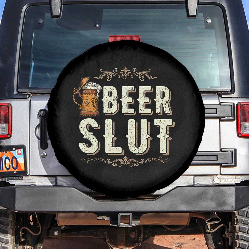 Funny Oktoberfest Beer Slut Spare Tire Cover German Beer Stein Drinking Lover - Wonder Print Shop