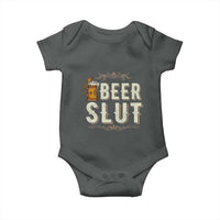 Funny Oktoberfest Beer Slut Baby Onesie German Beer Stein Drinking Lover - Wonder Print Shop