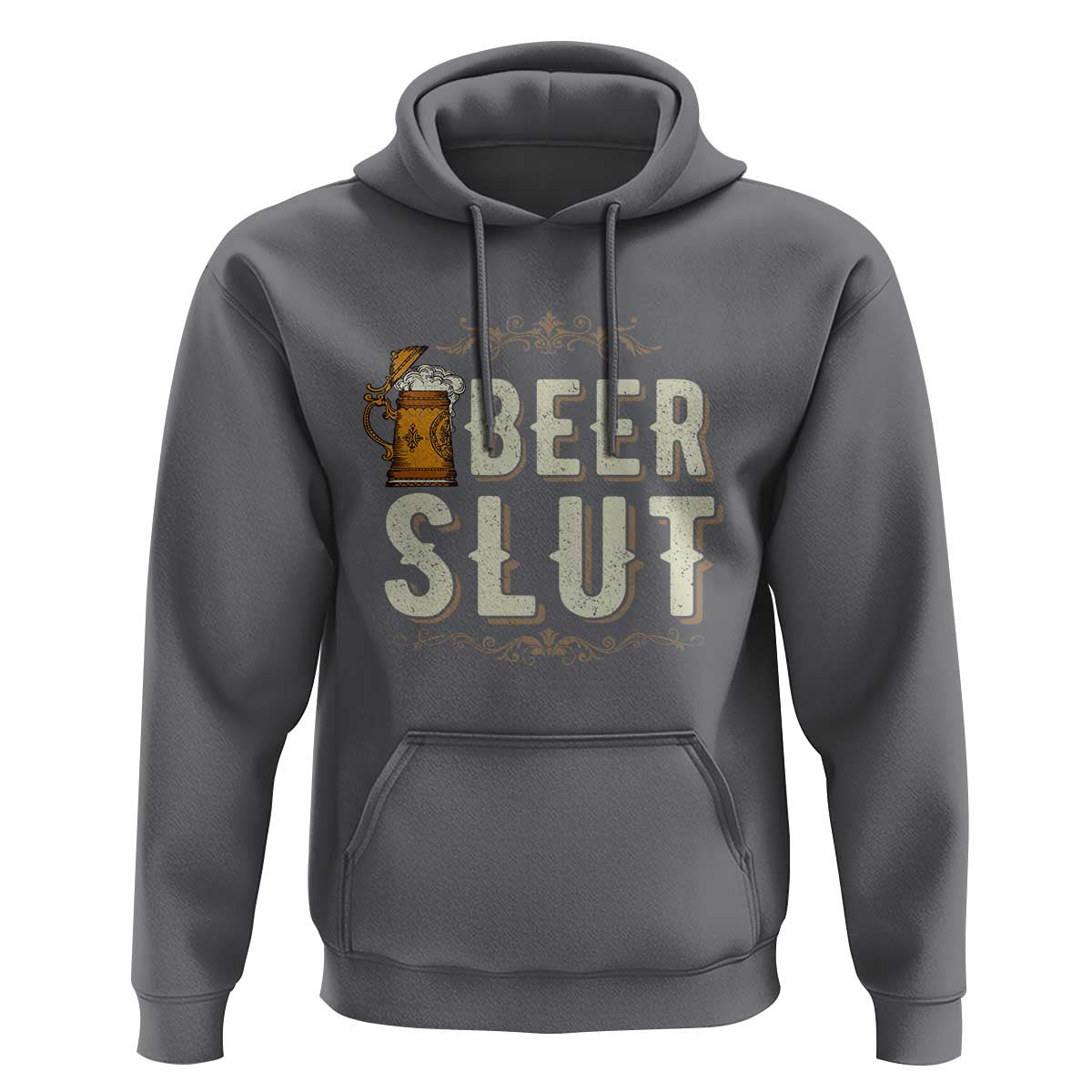 Funny Oktoberfest Beer Slut Hoodie German Beer Stein Drinking Lover - Wonder Print Shop