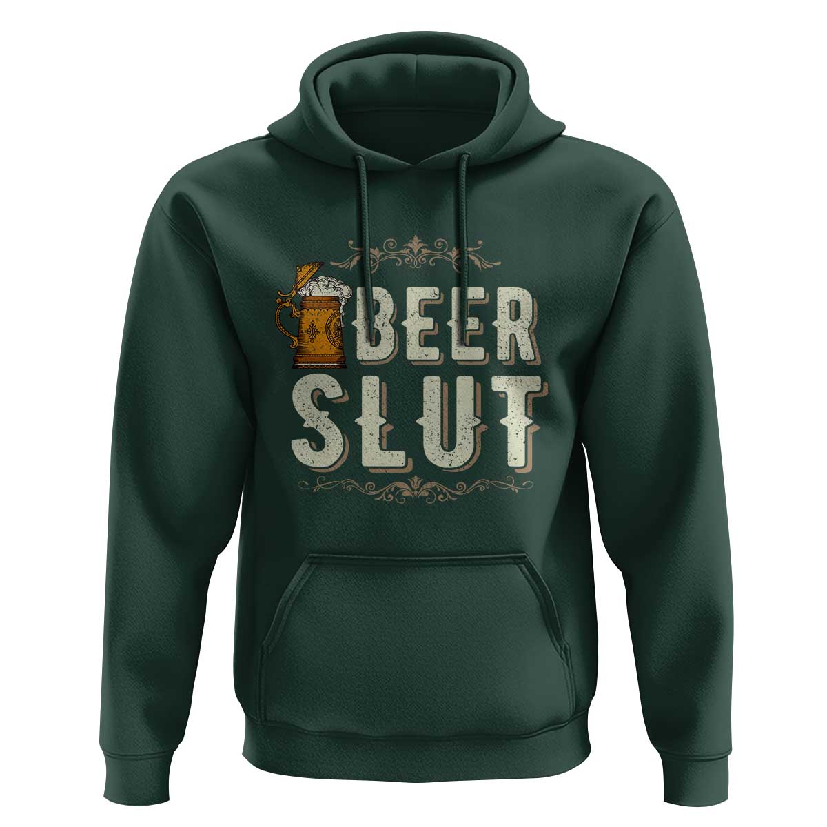 Funny Oktoberfest Beer Slut Hoodie German Beer Stein Drinking Lover - Wonder Print Shop