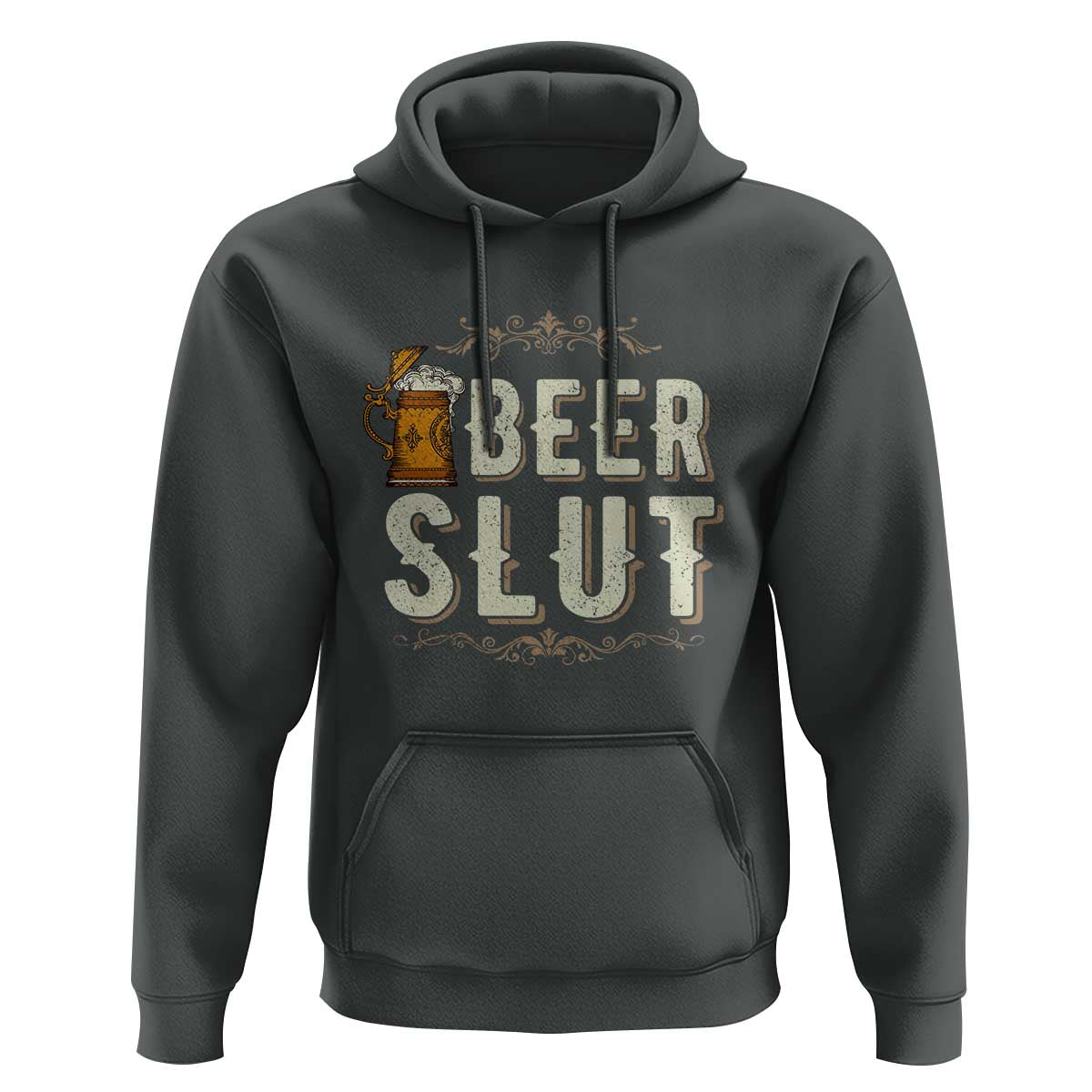 Funny Oktoberfest Beer Slut Hoodie German Beer Stein Drinking Lover - Wonder Print Shop