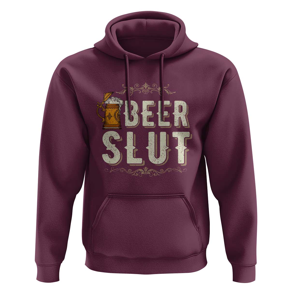 Funny Oktoberfest Beer Slut Hoodie German Beer Stein Drinking Lover - Wonder Print Shop