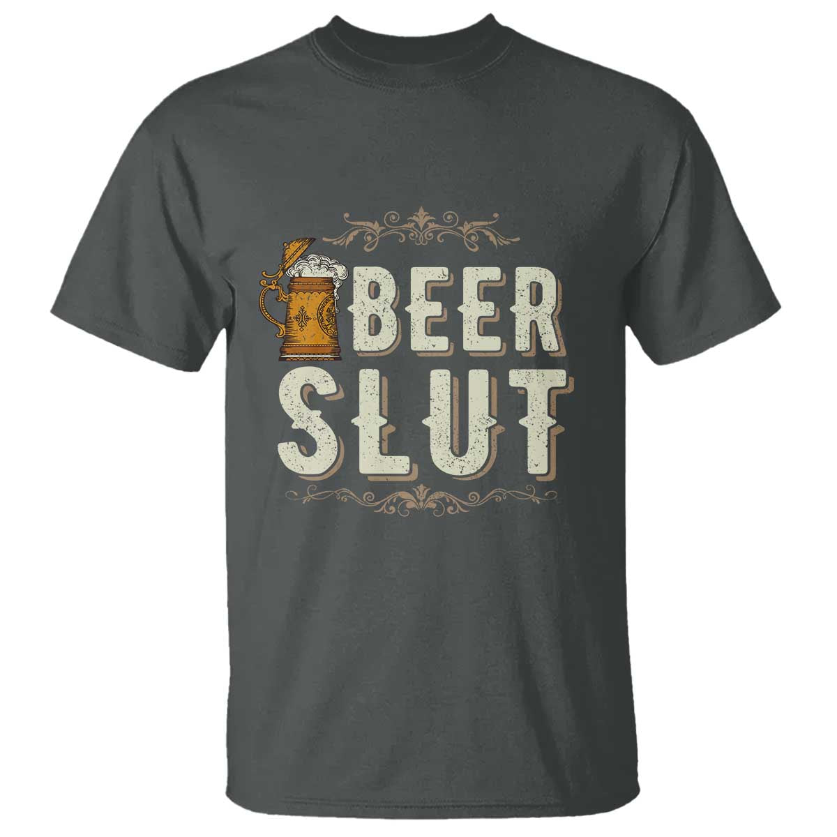Funny Oktoberfest Beer Slut T Shirt German Beer Stein Drinking Lover - Wonder Print Shop