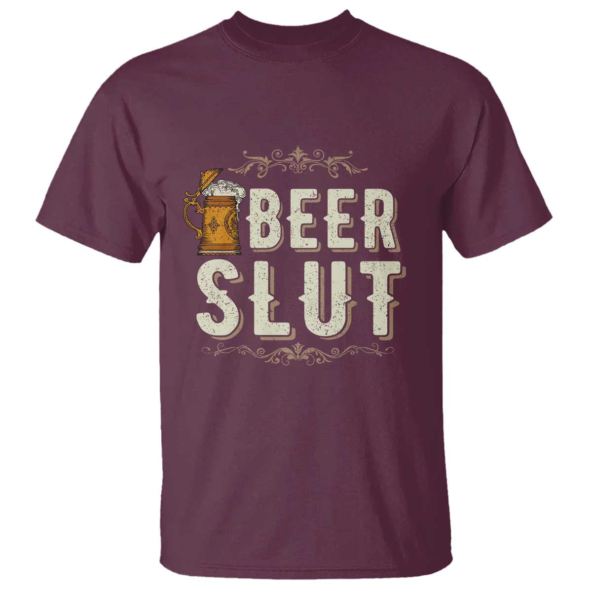 Funny Oktoberfest Beer Slut T Shirt German Beer Stein Drinking Lover - Wonder Print Shop
