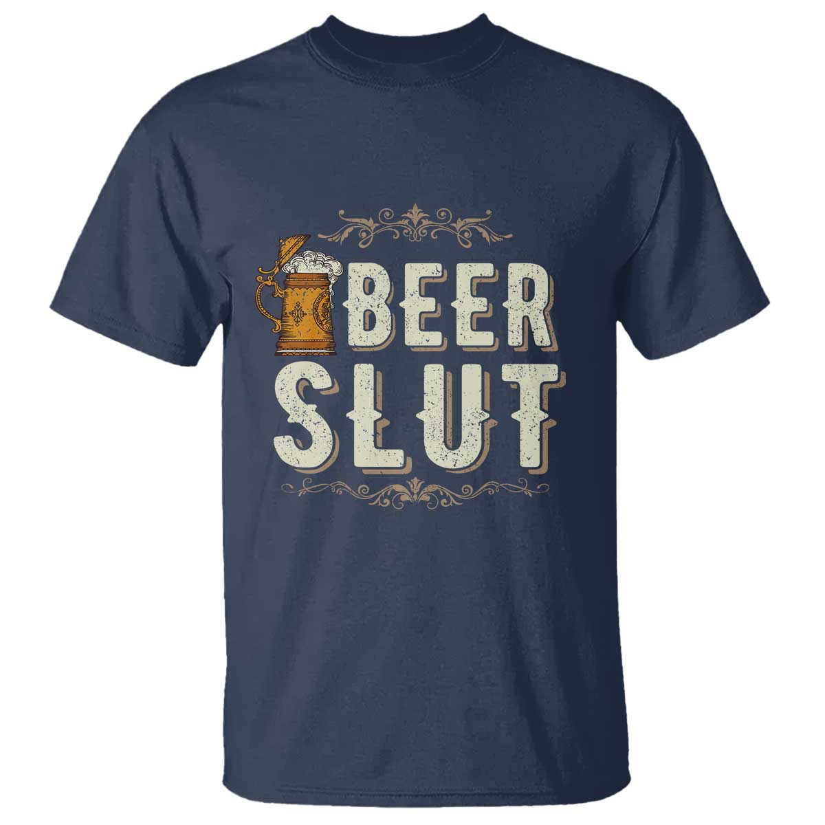 Funny Oktoberfest Beer Slut T Shirt German Beer Stein Drinking Lover - Wonder Print Shop