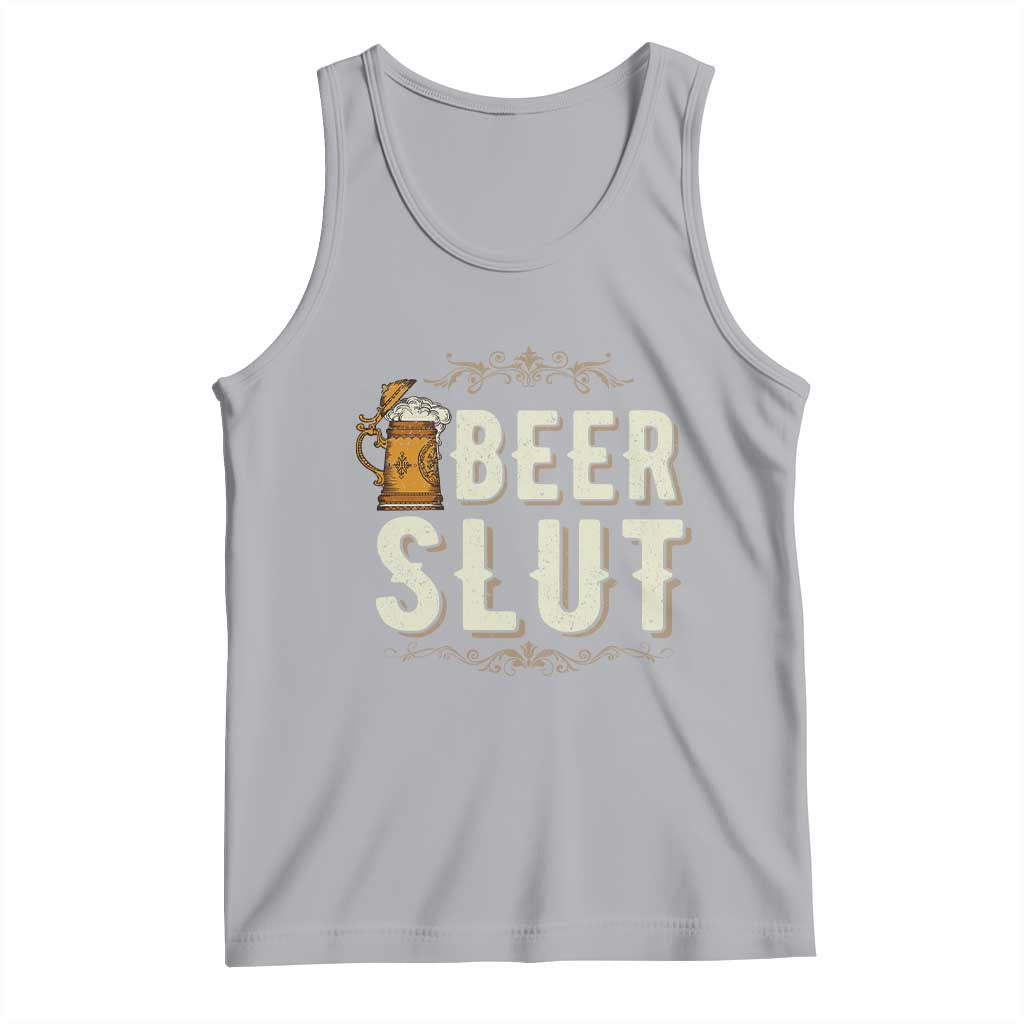 Funny Oktoberfest Beer Slut Tank Top German Beer Stein Drinking Lover - Wonder Print Shop