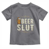 Funny Oktoberfest Beer Slut Toddler T Shirt German Beer Stein Drinking Lover - Wonder Print Shop