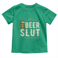 Funny Oktoberfest Beer Slut Toddler T Shirt German Beer Stein Drinking Lover - Wonder Print Shop