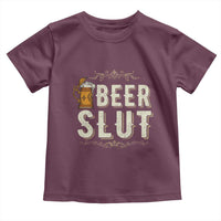 Funny Oktoberfest Beer Slut Toddler T Shirt German Beer Stein Drinking Lover - Wonder Print Shop