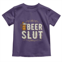 Funny Oktoberfest Beer Slut Toddler T Shirt German Beer Stein Drinking Lover - Wonder Print Shop