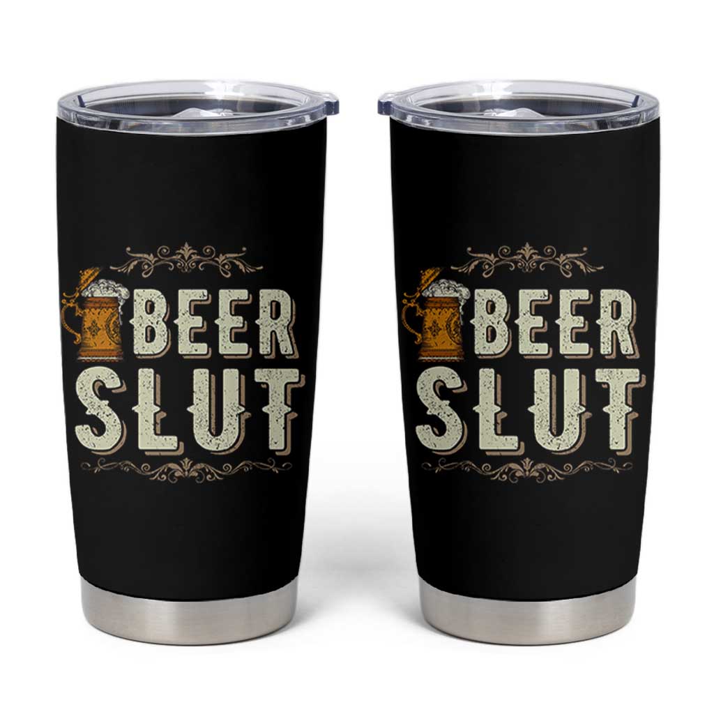 Funny Oktoberfest Beer Slut Tumbler Cup German Beer Stein Drinking Lover - Wonder Print Shop