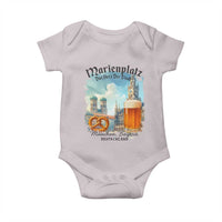 Bavarian Festival Munich Oktoberfest Baby Onesie Das Herz Der Stadt Beer Pretzel - Wonder Print Shop