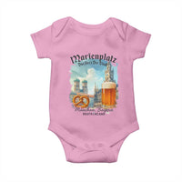Bavarian Festival Munich Oktoberfest Baby Onesie Das Herz Der Stadt Beer Pretzel - Wonder Print Shop