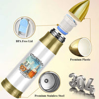 Bavarian Festival Munich Oktoberfest Bullet Tumbler Das Herz Der Stadt Beer Pretzel - Wonder Print Shop